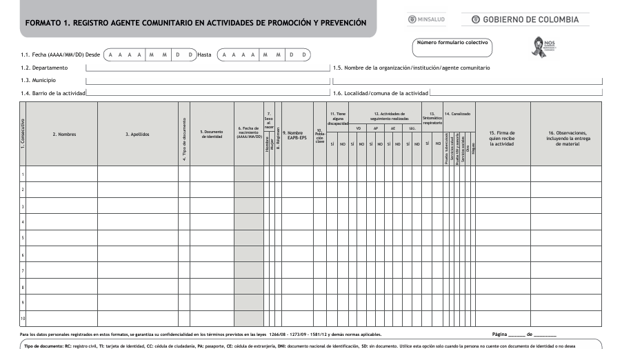 Vista previa del anexo de experiencias exitosas